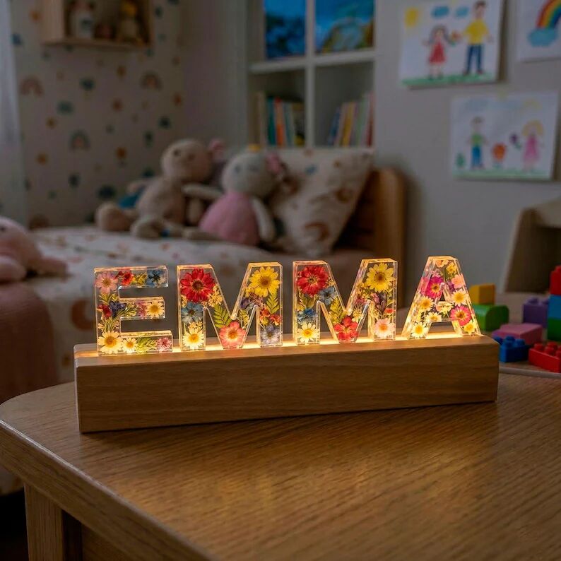 Personalized 1st Birthday Gift for Girl — Custom Name Floral Night Light and Monogram Nursery Lamp | One Year Old Baby Keepsake Decor 05e0229c-e327-4868-aab0-967fcefe84c4-DFDFFTG-1-_converted.jpg