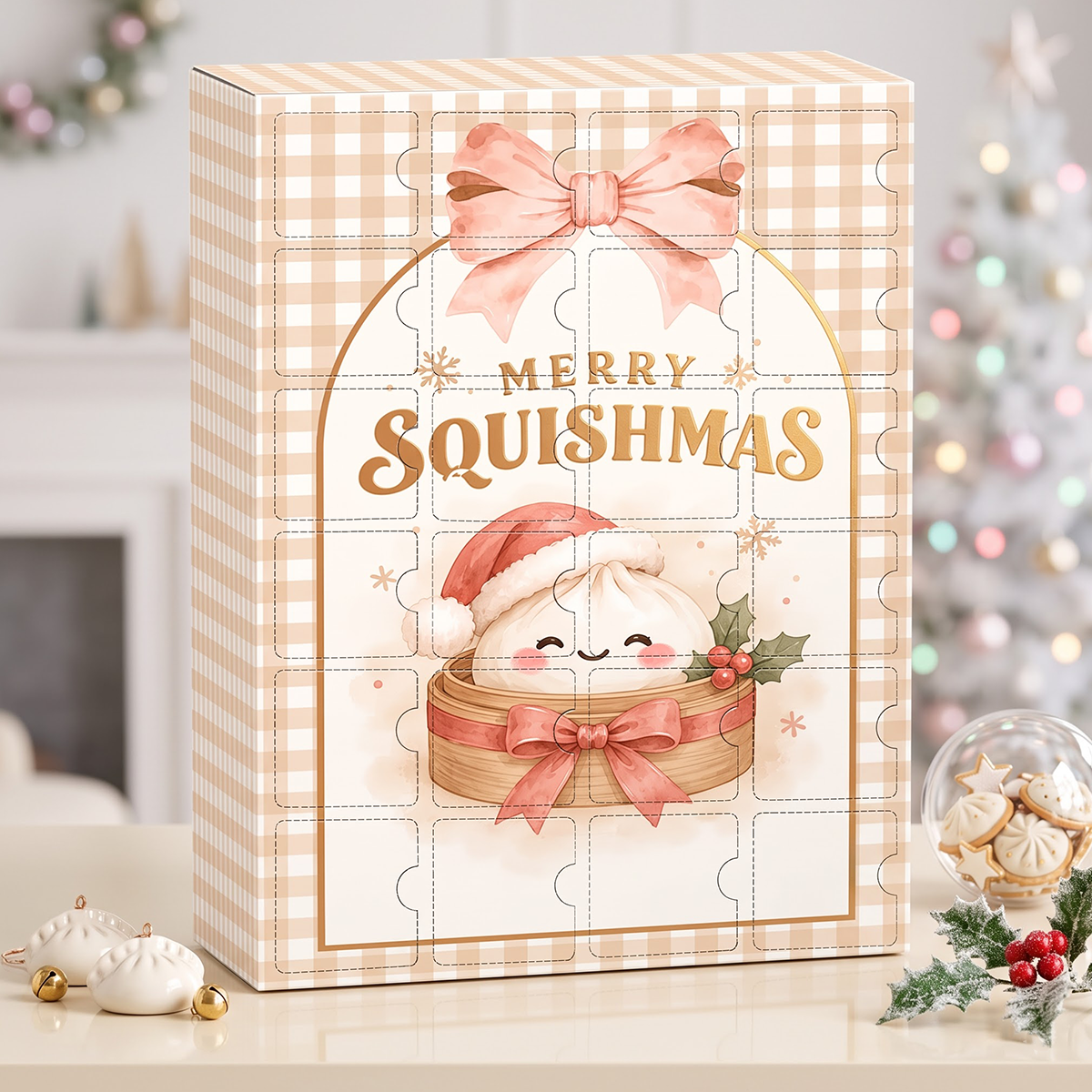 Dumpling Squishy Hunter Christmas Advent Calendar 2026 - 24 Day Spirits Countdown, Acrylic Charms Blind Box - Gift For Family 060e3e36-01c5-4ecd-a89b-5a8600930dd9-MOCKUP-2.png