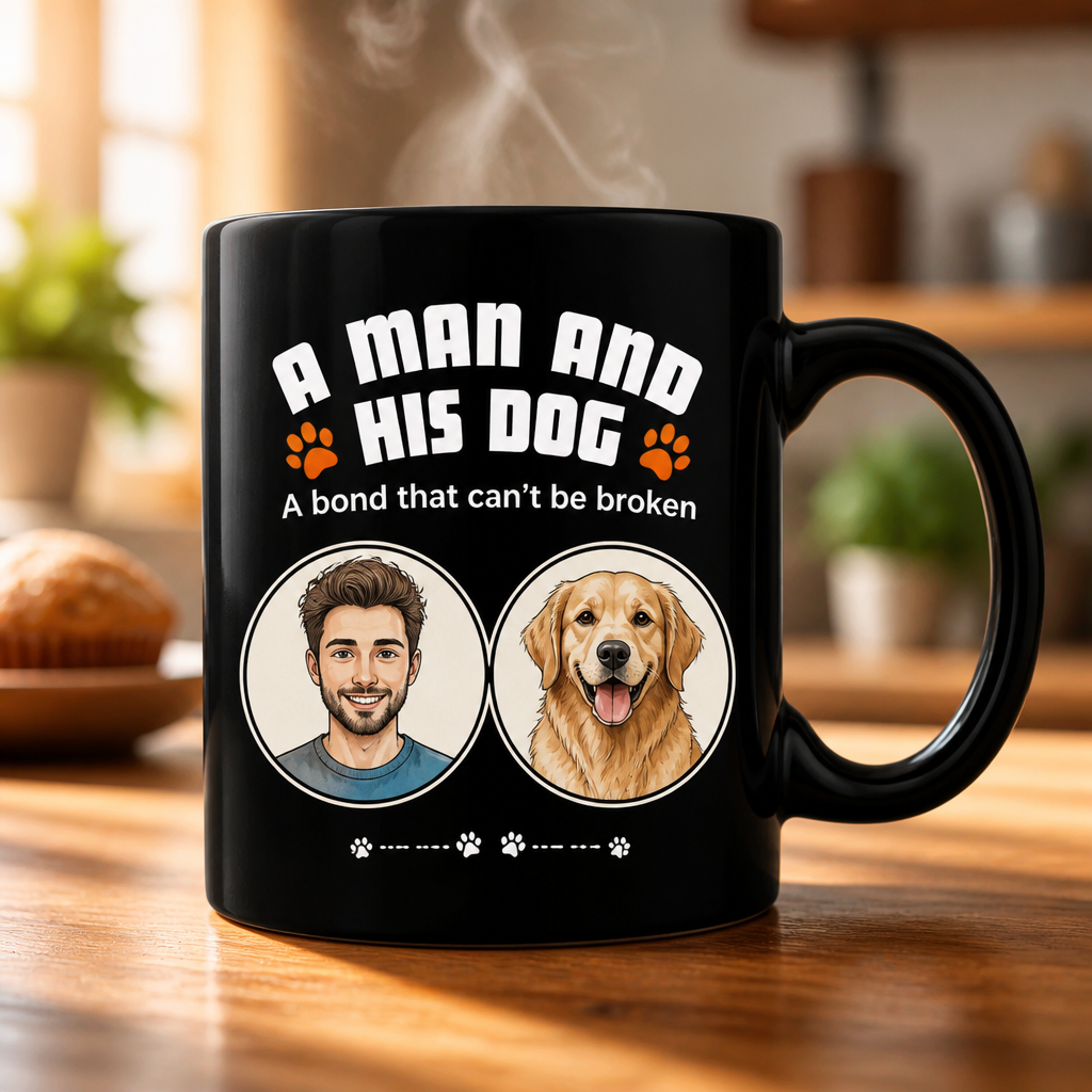 A Man And His Dog – Custom Photo Sketch Mug - Personalized Mug 06249f58-9f8a-408a-aec9-c1f1fb7e25b4.png