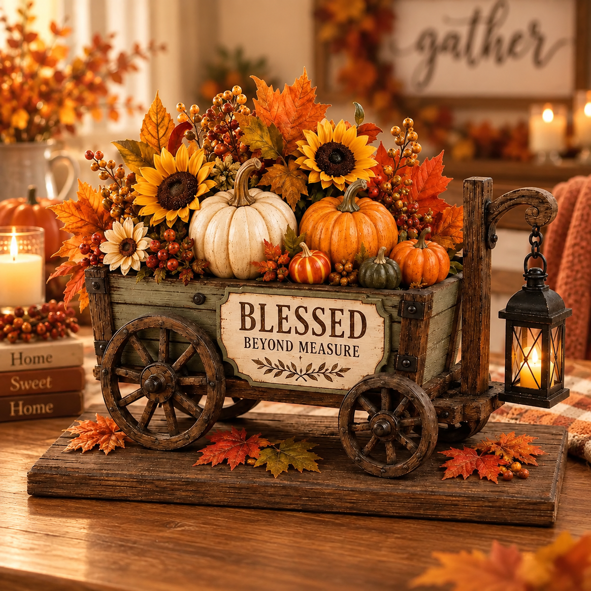 Fall Harvest Wagon Decor, Thanksgiving Table Centerpiece, Pumpkin Sunflower Wagon, Autumn Farmhouse Shelf Decor, Fall Home Gift 0641b08c-2098-48dd-962f-8fb3cf653e20-aab0b71a-85b3-4436-80b9-a1c212b8a79e.png