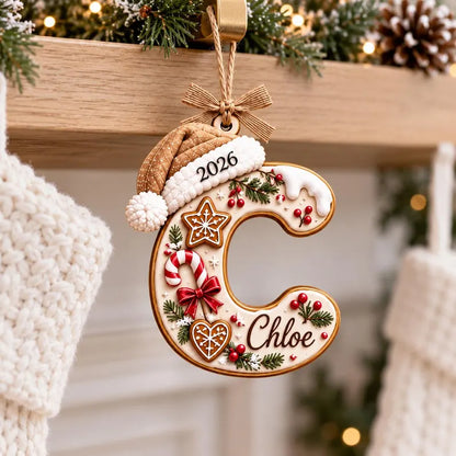 Personalized Initial 3D Relief Ornament, Custom Name Letter with Santa Hat, Christmas Tree Decor, Kids Gift, Family Holiday Keepsake 06573c03-ac7e-4892-b1c5-aa97cfa3d630-gjtyy-5-.webp