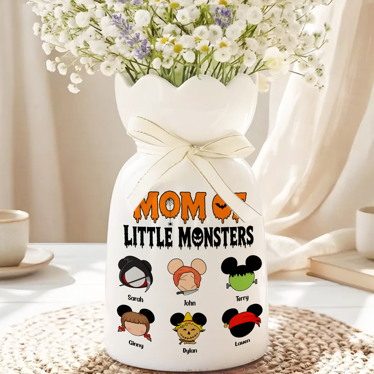 Mom Life Horror Halloween - Personalized Bloom Vase 0663518c-078c-4d3d-bfd4-f812cd3404b0-mk4.jpg