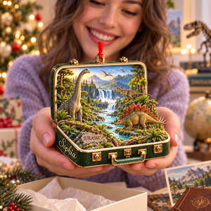 Personalized Jurassic Dinosaur 3D Suitcase Christmas Ornament – Prehistoric Keepsake & Gift for Dinosaur Lovers 0698d824-c6f0-4685-9652-4b706d38fe96-A-joyful-Jurassic-suitcase-ornament-3.png