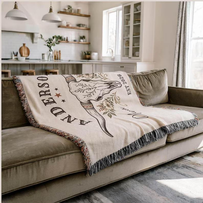 Personalized Western Wedding Blanket, Custom Mr and Mrs Woven Throw, Cowboy Couple Gift, Rustic Bridal Shower Anniversary Keepsake Gift 06a2fa89-f3b6-40cf-a36a-a3d7507313ba-ghkuy-4-.jpg
