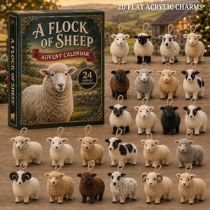Sheep Collection Advent Calendar 2026 - 24-Day Festive Countdown, Acrylic Charms Blind Box - Gift For Farm Lovers 06b2170d-85b9-4517-87f4-afb616ac3dfb-text-sheep.png