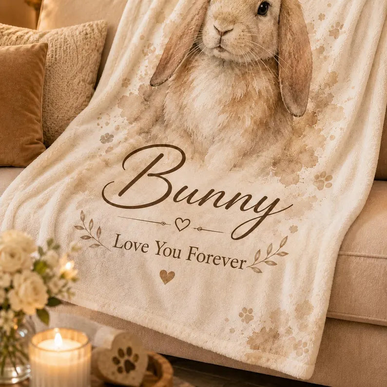 Personalized Watercolor Pet Memorial Blanket, Custom Pet Photo Blanket, Dog Cat Rabbit Loss Gift, Sherpa Fleece Throw 06b2cdfa-d627-4458-9eab-0430a7672e8b-dfgdfgf-5-.webp