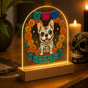 Custom Sugar Skull Pet LED Night Light – Photo to Calavera Art - Personalized 3D LED Light Wooden Base 06b7ea35-a825-4ea2-9157-f161fdc087cc.jpg