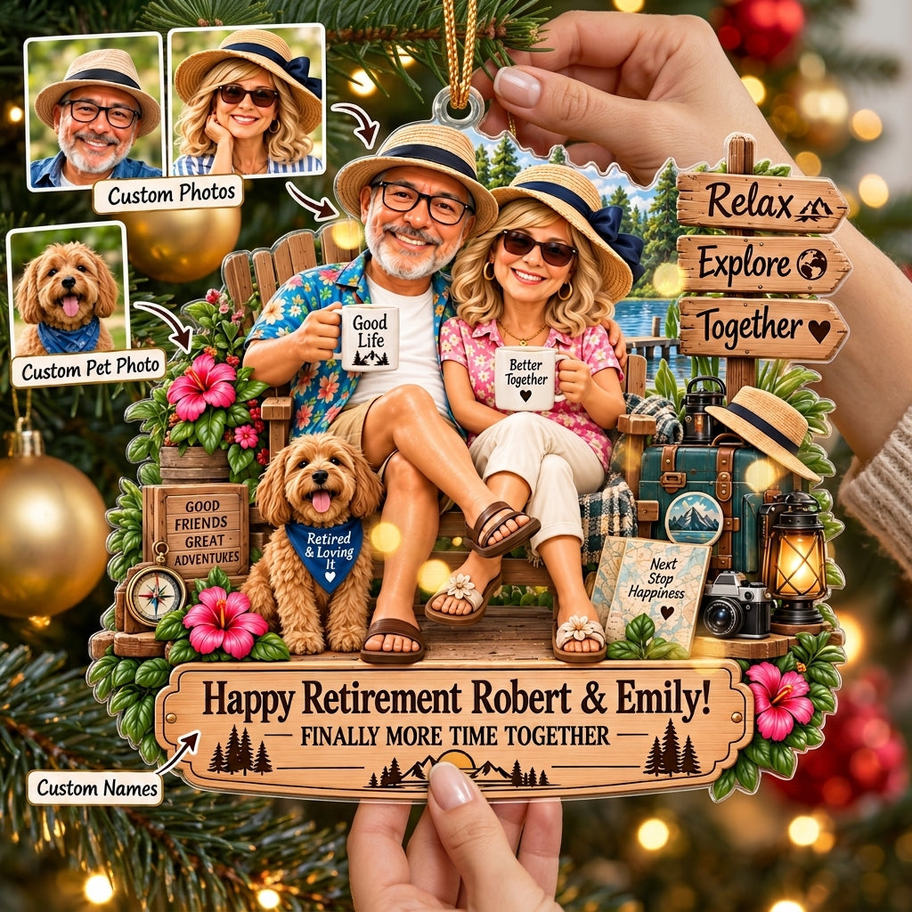 Custom Photo & Dog Photo Gardening Ornament - Personalized Retirement Gift For Garden Lover 06cdf9e9-0d8f-497f-80a0-e728aeb64ac0-mockup-slot-2-1789636211358.png