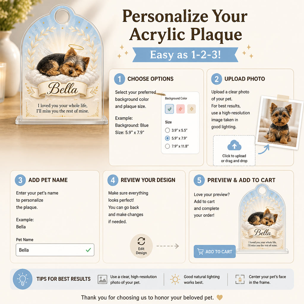 Pet Memorial Angel Acrylic Plaque – Upload Photo & Name - Personalized Custom Shape Acrylic Plaque 06eb439f-1e25-46ae-a00d-468ec9af89f5.jpg