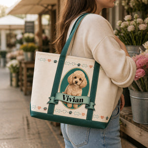 Personalized Poodle Name Tote Bag - Personalized AOP Tote 07004da3-add6-4ae1-98bf-ba64a2357dbe.jpg