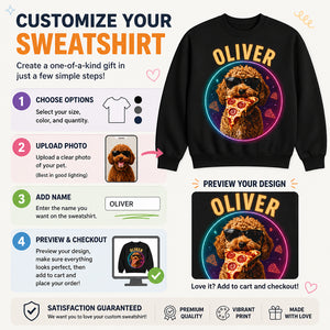 Custom Pet Pizza Night Sweatshirt - Personalized Sweatshirt 07039869-20b7-4d2e-84b9-65054153dbfd.jpg