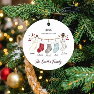 Personalized Family Name Ceramic Xmas Christmas Ornament, Watercolor Sock Branch Custom Family Keepsake Gift, Family Christmas Souvenir 0724f277-a13f-45e6-9070-20c799767081-fggfgfgfgfbgf-3-.webp