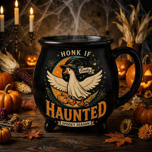 Honk If Haunted Goose – Personalized Witch Mug - Personalized Halloween Black Ceramic Witch Mug 0742c803-ed61-4060-8aad-d08abc2b42f5.png