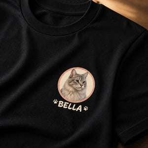 Custom Pet Portrait Name Tee – Left-Chest Badge - Personalized T-shirt 077dbbf7-c364-4326-944a-1368e446d567.jpg