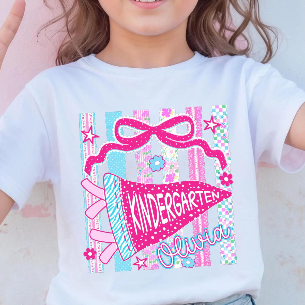 Custom Girl Name Shirt, Preppy Coquette Bow Shirt, First Day of School Gift, Preschool Kindergarten T-Shirt, Back To School Toddler Tee 07841831-4b79-434a-a771-8dee81a3c158-13.png