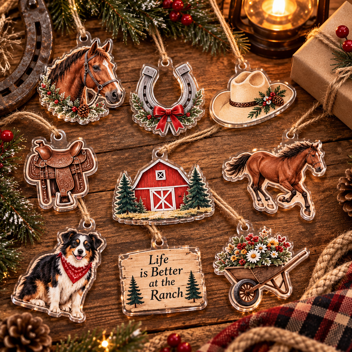 Horse Ranch Advent Calendar 2026, 24 Day Christmas Countdown, Western Horse Ornaments, Cowboy Ranch Decor, Equestrian Horse Lover Gift 0784c041-728b-46bc-a917-490375af96f2-529c27a5-7493-46bf-986c-30afcc98e62b.png