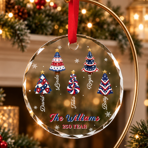 Together Under One Proud Flag - Personalized Glass Ornament - Christmas Gift For Family 079334f9-0180-4c2d-99b3-b611f97c2823-banner-1.png