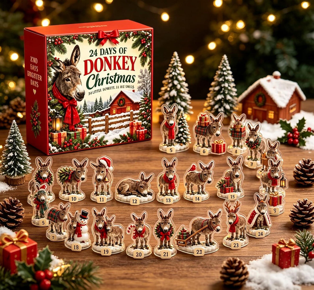 Donkey Advent Calendar 2026, 24 Days Christmas Countdown, Mini Donkey Ornament Set, Cute Animal Xmas Decor, Holiday Gift for Donkey Lover 07bf8136-68ff-4388-9ce8-3a97566a5363-il_1588xN.8603084341_d6hs.jpg