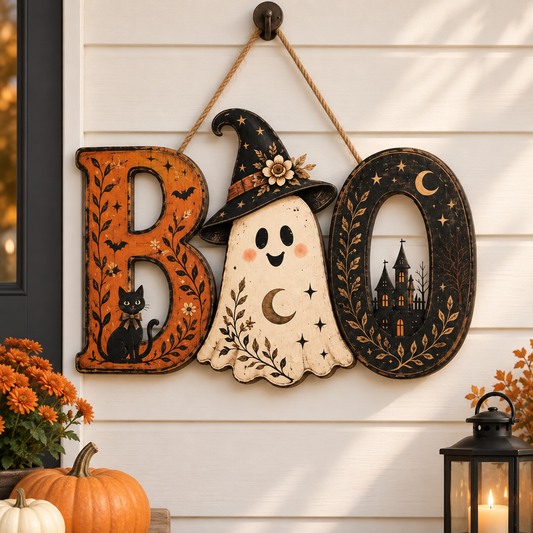 Halloween BOO Hanging Sign, Rustic Ghost Witch Door Decor, Black Cat Haunted House Porch Sign, Vintage Halloween Wall Decoration 07c22476-e947-47e7-96b5-47a875122fb3-28451ea0-1c4a-41e9-87ef-0e67a5328eb3.png