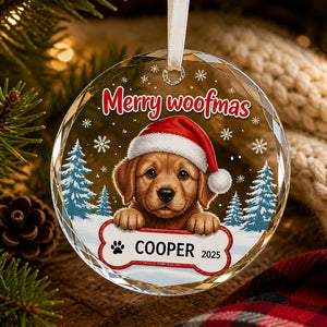 Merry Woofmas Personalized Dog Name & Year Crystal Ornament - Personalized Crystal Ornament 07d7a2a4-992d-48c3-a989-0c0f2181d5f0.jpg