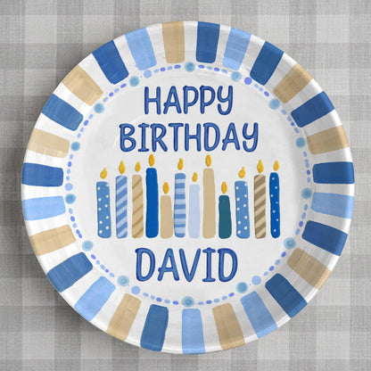 Personalized Birthday Plate with Name, Custom Happy Birthday Keepsake Plate for Kids, Ceramic Birthday Dish Gift, Baby Birthday Plate Decor 07da9643-4e0f-4e0f-90bf-f55c3b4ebe8c-3.jpg