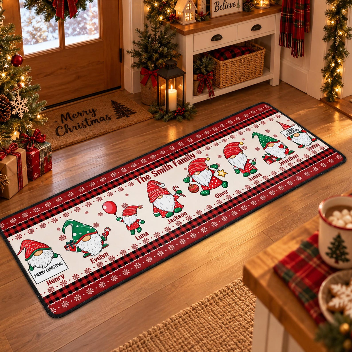 Custom Gnome Family Christmas Runner Rug, Gnomes Squad Holiday Rug Decor, Personalized Home Decor Gift For Mom, Housewarming Christmas Gift For Family, Cousin 07e1670d-70b6-426d-a248-891a6ba0d2aa-l1_converted.png