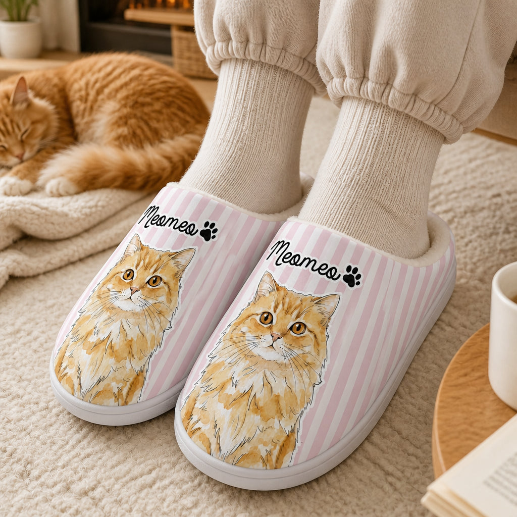 Custom Pet Portrait Slippers – Upload Photo + Name - Personalized Fleece Slipper 07f0dff0-ead8-46e1-8ae8-86f691fdbd5a.jpg