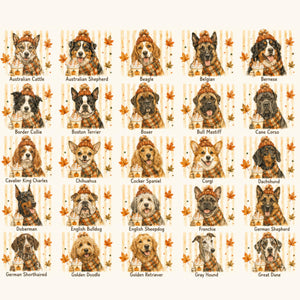 Fall Dogs Comfort Colors Shirt 120+ Dog Breeds, Personalized Dog Mom Tee, Autumn Cosy Dog T-Shirt, Pumpkin Spice Autumn Custom Pet Portrait 0802fb98-4548-4171-9703-23b1db75c9b4-7.jpg
