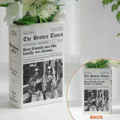 Friendship Newspaper Custom Photo Best Friend Keepsake Gift For Her - Personalized Vase 081cd2dd-02a4-41eb-9312-e25fc33bfdef-Friendship_Newspaper_Custom_Photo_Best_Friend_Keepsake_Gift_For_Her_Personalized_Vase_4.jpg