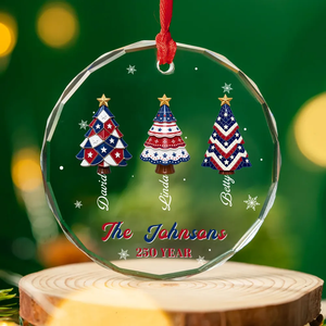 Together Under One Proud Flag - Personalized Glass Ornament - Christmas Gift For Family 0852657d-2531-45b0-9492-31846dda41f5-banner-2_converted.png