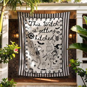 Personalized Halloween Bachelorette Banner, Witchy Bachelorette Tapestry for Photo Backdrop, Spooky Bachelorette Party Decor, Bach Halloween 0876d68d-18e4-46ec-878a-bd7e88b09b3a-7.jpg
