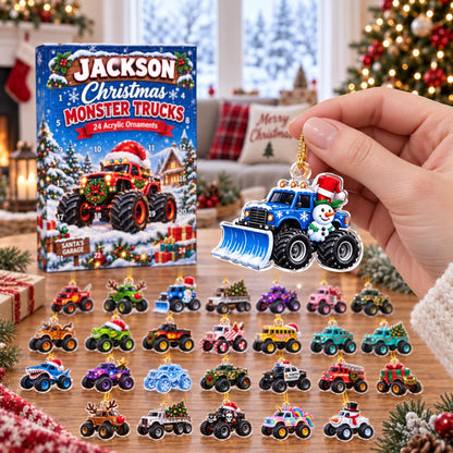 Personalized Monster Truck 2D Advent Calendar 2026, Custom Name Christmas Countdown, Kids Christmas Gift for Boys, Sons, Grandsons & Truck Fans 087f7ee2-c1b0-46c8-a6d2-b6b23977a707-il_1588xN.8569939238_qt0h.jpg