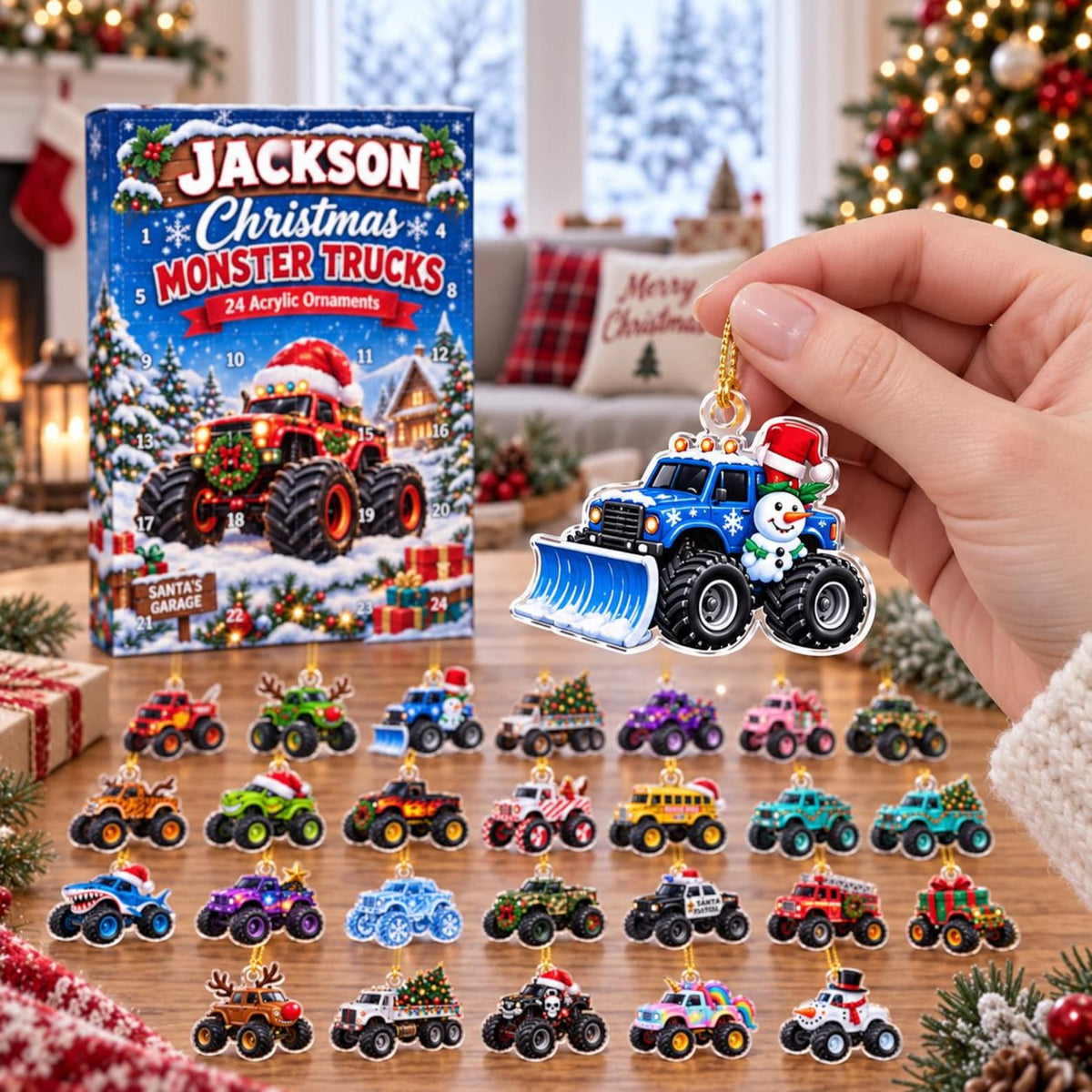 Personalized Monster Truck 2D Advent Calendar 2026, Custom Name Christmas Countdown, Kids Christmas Gift for Boys, Sons, Grandsons & Truck Fans 087f7ee2-c1b0-46c8-a6d2-b6b23977a707-il_1588xN.8569939238_qt0h.jpg