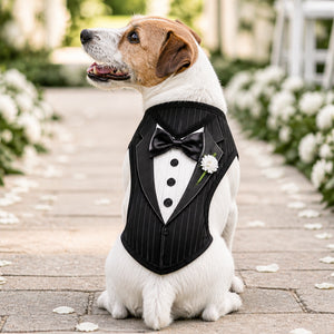Wedding Tuxedo Print Dog Suit – Formal Pet Outfit - 3D V-neck Sleeveless Pet Suit 0893c68b-e89f-4d67-af3b-d7e8a5ccd7ee.jpg