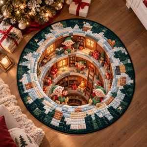 Santa’s Workshop Quilted Carpet, Funny Christmas Floor Rug, Whimsical Elf Christmas Decor, Cozy Holiday Home Decoration, Festive Gift 089d86f9-d49e-4f21-85d1-a64f8358e119-lun3.png