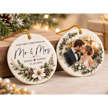 Personalized Mr & Mrs Ceramic Ornament – Double-Sided Wedding Photo Keepsake, First Christmas Married 2026 089db96a-200a-43e2-aa6a-25feb1316a58-4.png
