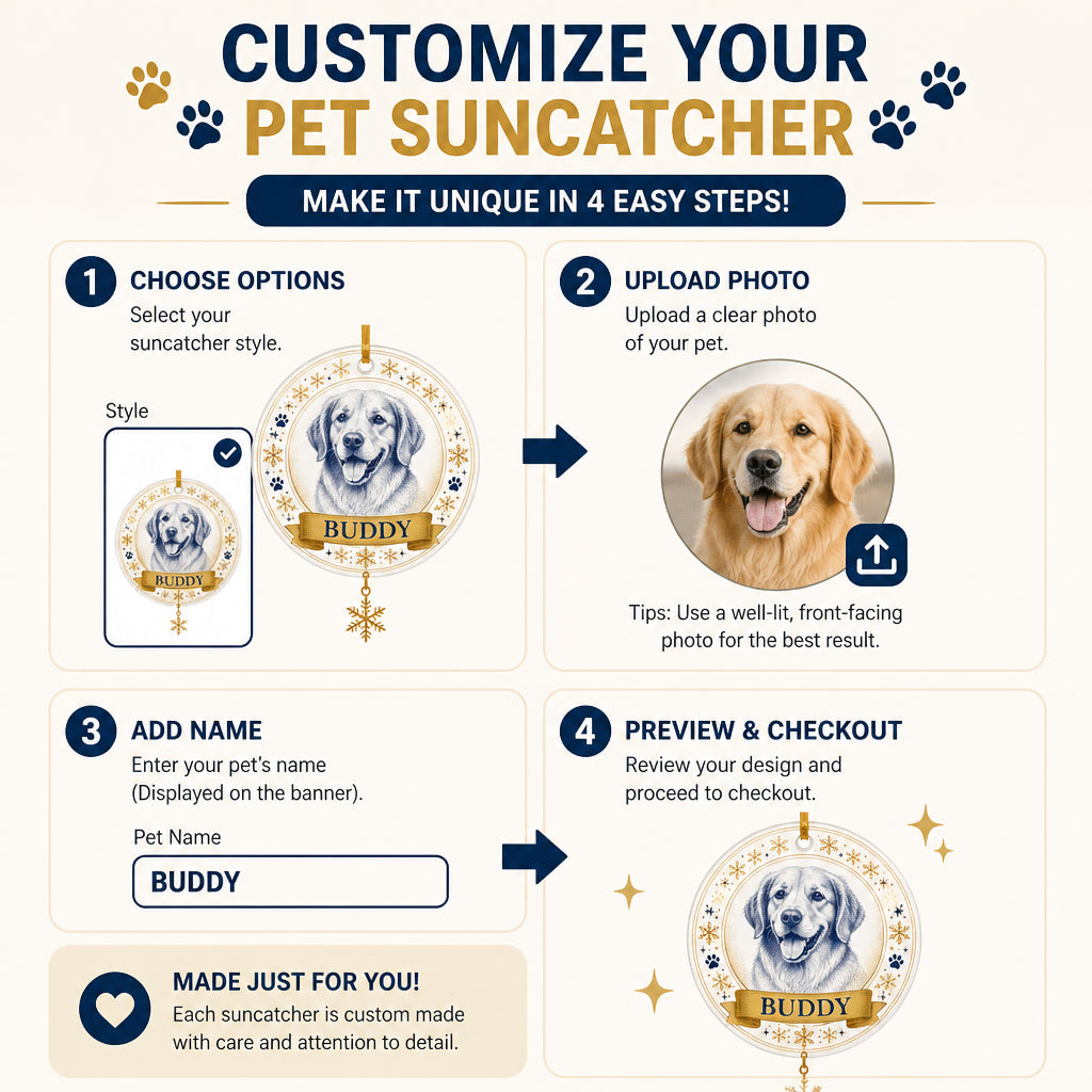 Custom Pet Portrait Ornament – Etched Wreath Banner - Personalized 1 Layered Suncatcher with Charm 089f289b-d003-44b8-b3d3-48397ad27618.jpg