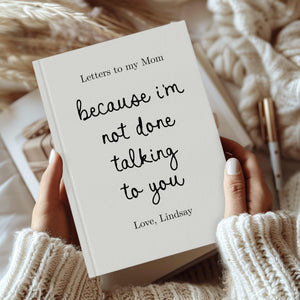 Letters to My Mom Grief Journal, Personalized Loss of Mother Gift, Custom Notebook Memorial Keepsake In Loving Memory Hardcover 089faed0-ae2e-4cc6-9bbc-0ef5ef8b7f99-6.jpg