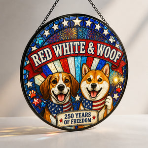 Red White & Woof — 250 Years Suncatcher - Suncatcher Stained Glass 08b121ba-7cb3-4e18-8f9c-d04a9d265172.jpg