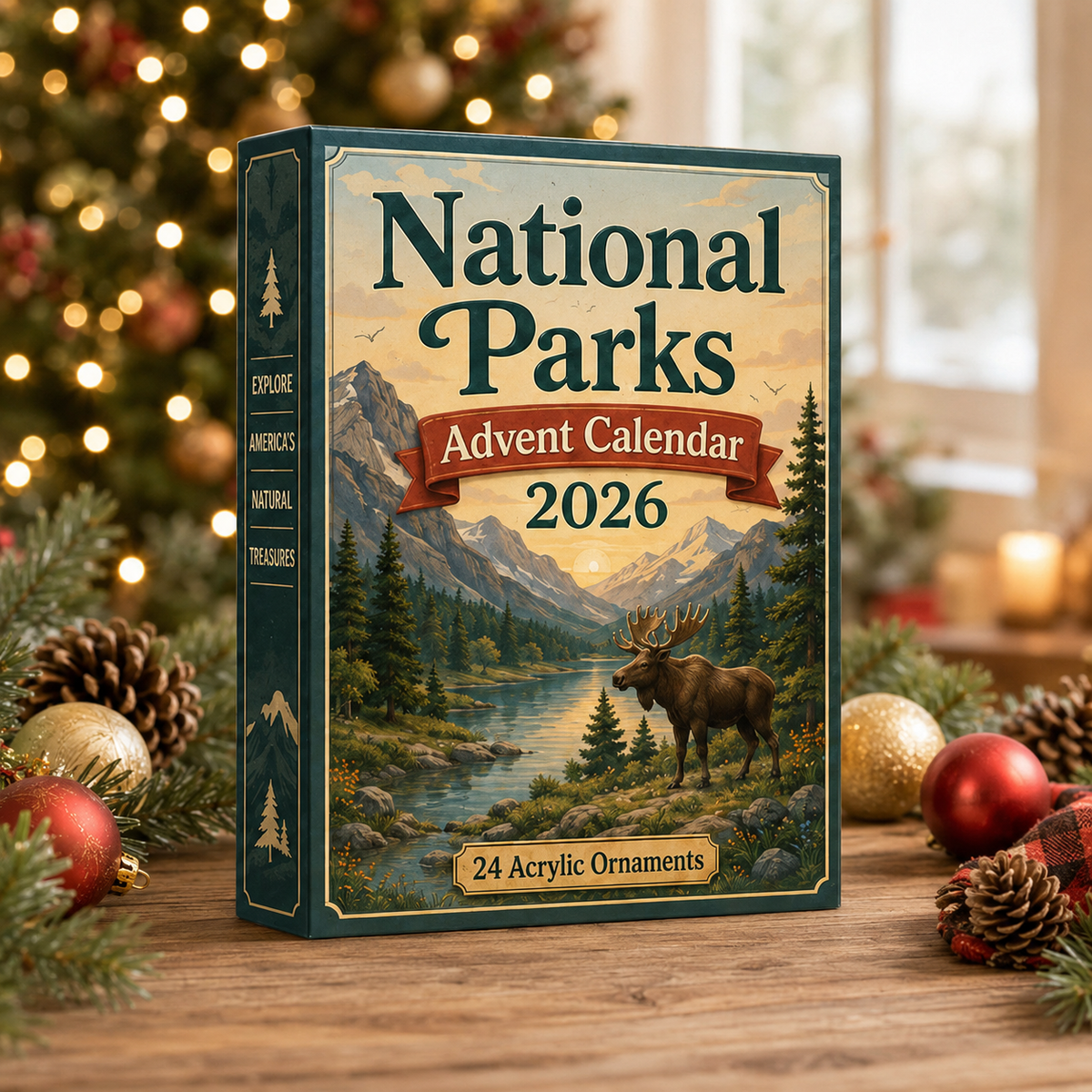 ational Parks Advent Calendar 2026 - 24-Day Festive Countdown, Acrylic Charms Blind Box - Gift For Family & Friends 08bcedd3-9427-4a29-ad3d-015a47b9aeec-box-national-park.png