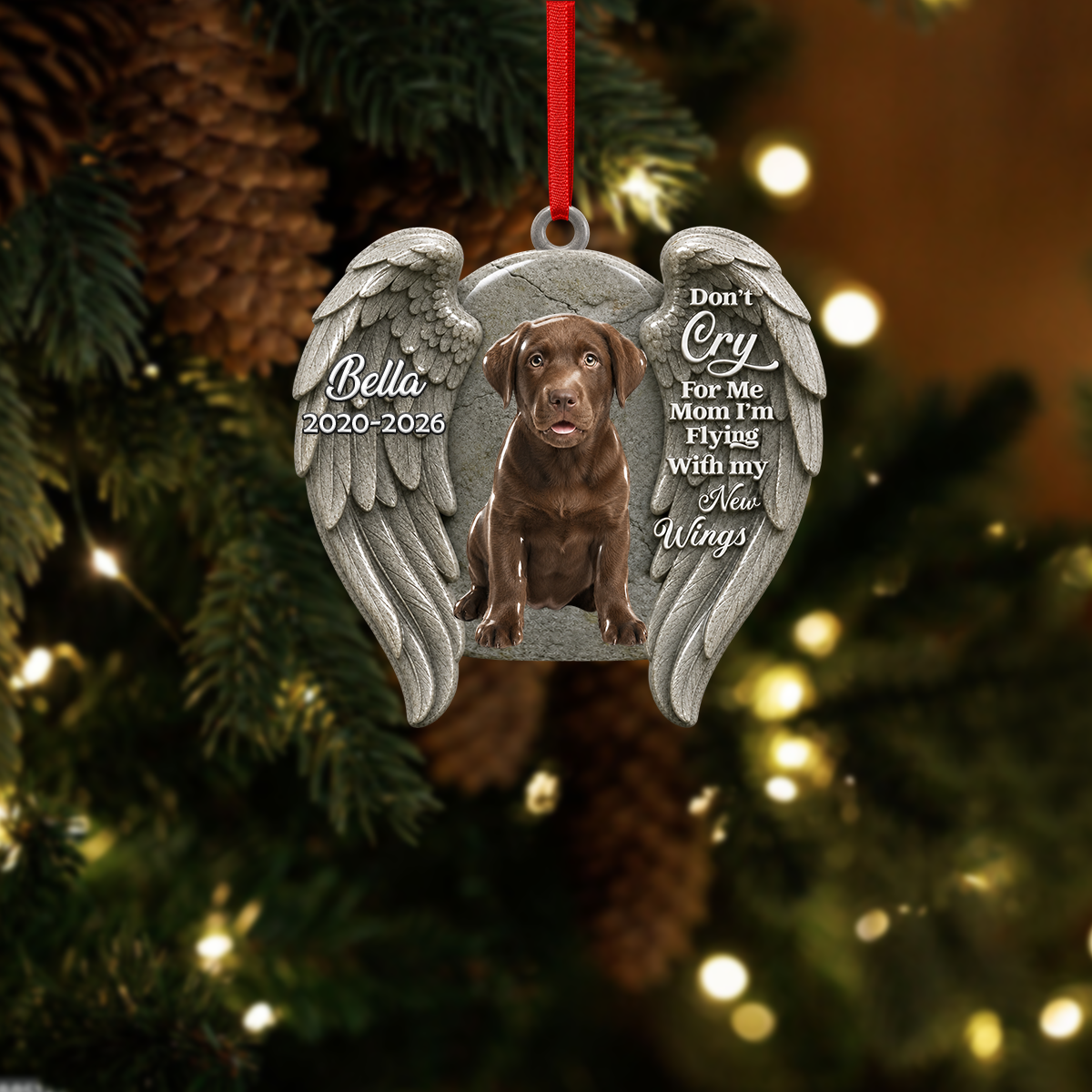 Do Not Cry For Me Christmas - Real 3D Raised Ornament 08d897c2-1ad1-495d-b784-542ad3b96a6a-3.png