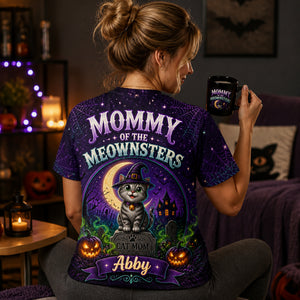 Mommy of the Meownsters Personalized Halloween Cat AOP Tee - Personalized T-Shirt - All over printed 08ee51f2-6d4f-4026-840f-a4b72da55d8c.jpg