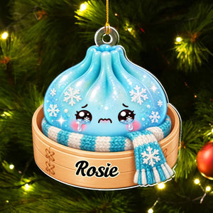 Colorful Dumpling - Personalized Acrylic Ornament - Christmas Gift For Family, Friends 091ab24e-ca14-484f-b89c-4e33ee87f9de-3.webp