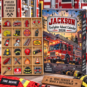 Personalized Firefighter Advent Calendar 2026, Custom Firefighter Blind Box, 24 Day Christmas Countdown with Firefighter Ornament Set 09283ab8-e86f-4c64-b39a-e92aac4443cb-il_fullxfull.8564803338_q83p.jpg
