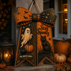 Stay Spooky Personalized Halloween Door Sign - Personalized Wood Sign 095b3ed2-a16b-4b55-a400-98c63123d6da.jpg