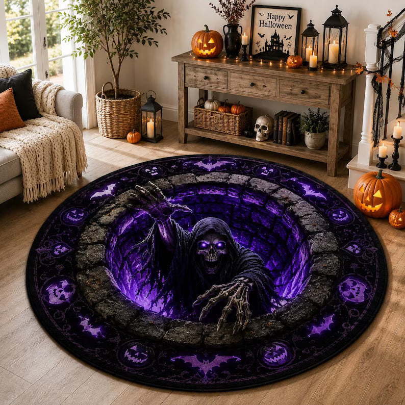 3D Halloween Skeleton Round Rugs, Gothic Skull, Spooky Haunted Well Decor, Horror Floor Mat 096098a5-ef21-4a75-a6f9-1436dc42bb31-fghgfhg-4-.jpg