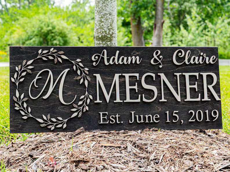 Family Name Sign | Last Name Sign | Custom Wood Sign | Established Sign | Personalized Wedding Gift | Wedding Sign 3D Sign Anniversary Gift 0985b6ca-0125-4846-b0b6-939553c190a1-dgdffgdgfdgf-1-.jpg
