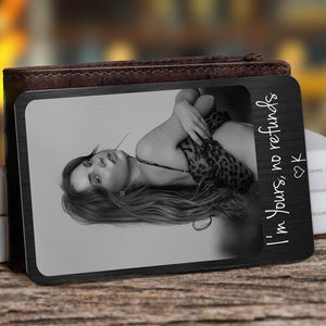 Personalized Couple Photo Metal Wallet Card, I’m Yours No Refunds, Anniversary Gift for Husband, Valentine’s Day Gift for Boyfriend 098d0514-e1bd-44a0-ba31-19cdcad21ce7-h6.jpg