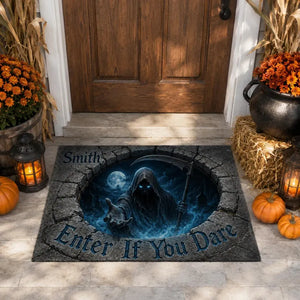 3D Illusion Grim Reaper Doormat, Personalized Halloween Mat, Scary Welcome Mat, Gothic Porch Decor, Spooky Entryway Rug 099c19f5-47dd-4595-83de-8246f6b6dc9e-gfbhgfghf-1-.webp