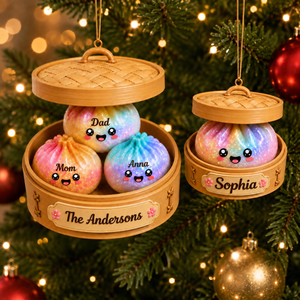 Personalized Glitter Dumpling Ornament, Squishy Dumpling Custom Name Gift, Kids Christmas Gift, Dumpling Lover Gift, Cute Food Keepsake 09a29b1c-24a8-47be-bac8-4f09766c2c22-banner-1.png